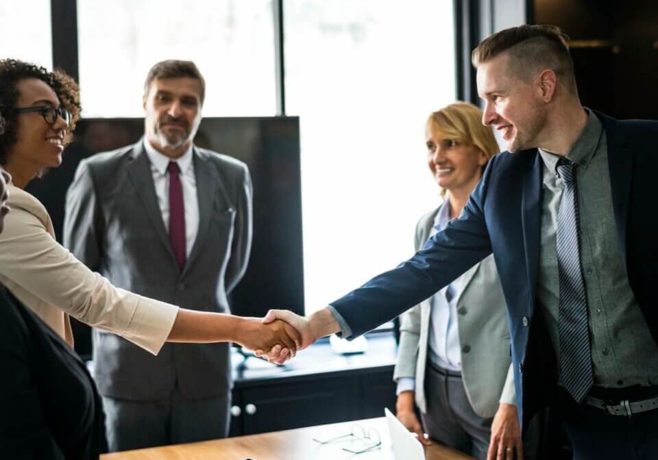 Business is done by people